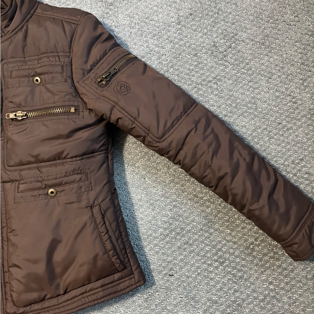 Brown Quilted Jacket - image 2